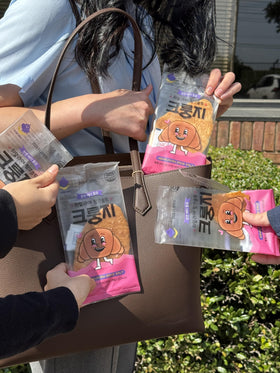 K FOOD KOREAN FOOD pack of ten 20 g portions displayed together
