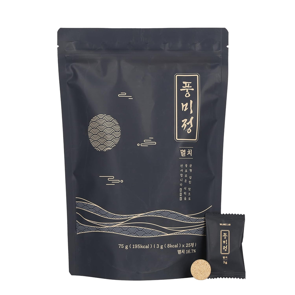 K FOOD Poong Mi Jeong anchovy broth coins ready for quick soups