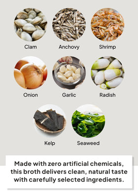 K FOOD KOREAN FOOD seafood broth used as stew base for cooking