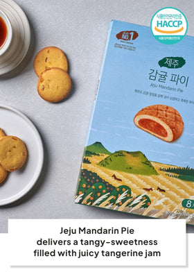 K FOOD KOREAN FOOD Soft crumbly biscuit base texture, melt-in-your-mouth.