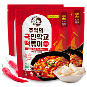 K FOOD KOREAN FOOD Tteokbokki Original Kit pack for quick, bold flavors at home.