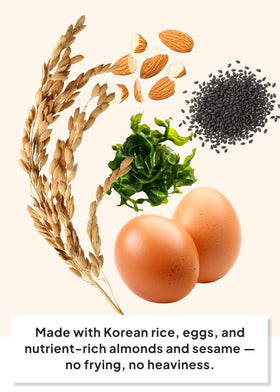 K Food Korean Rice Wafer Gift Set Box presenting three flavors for sharing