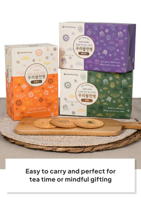 K Food Korean Rice Wafer Oven Baked Crisp with delicate bite
