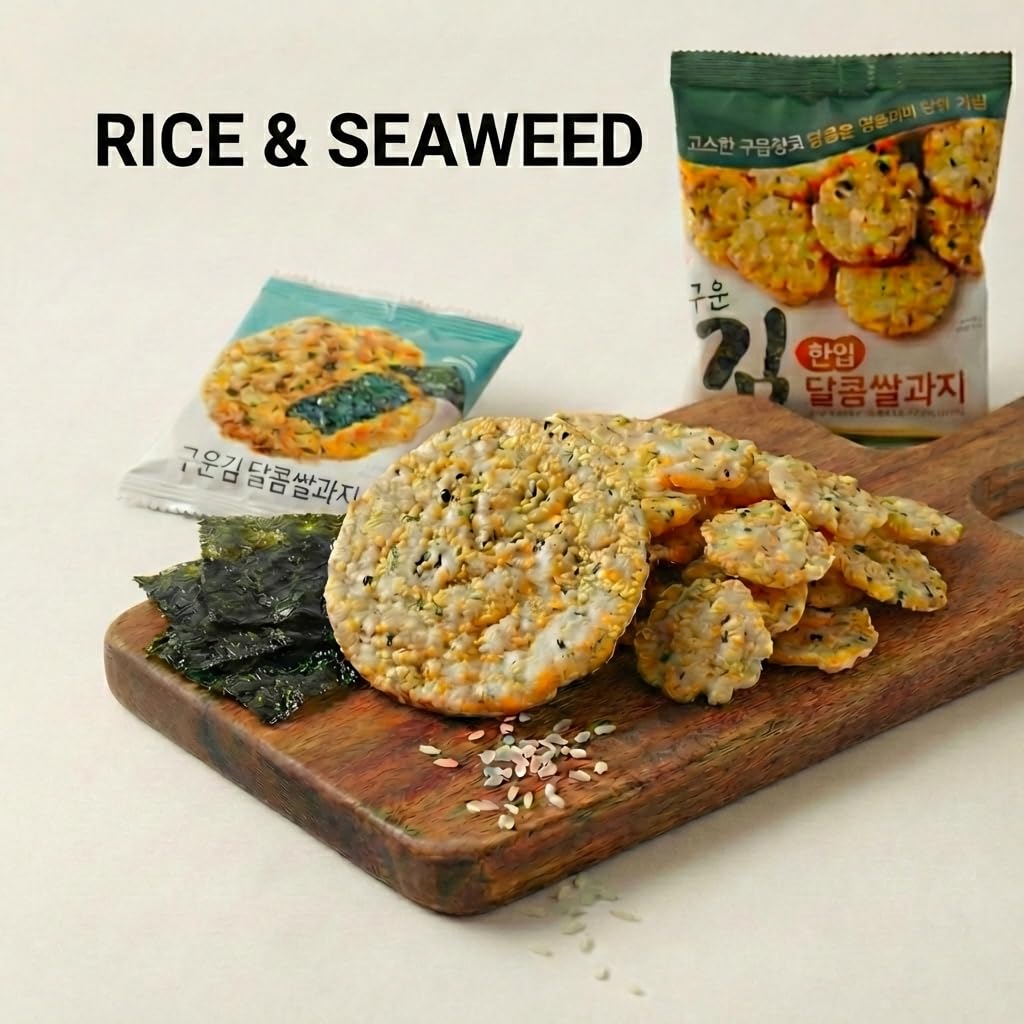 K-Herb family-friendly snack offers balanced sweet-savory flavor for kids.