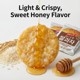 K-Herb 63% rice-based crackers display mild flavor and crisp bite.