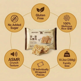 K-Herb Nurungji Pop Crisp topping idea for yogurt or ice cream