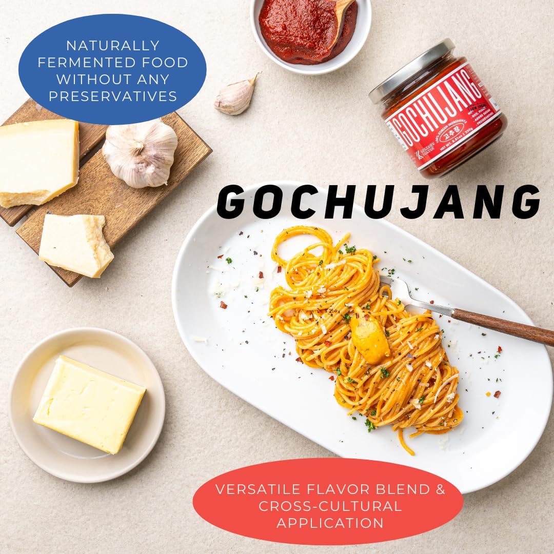 K Kurious Pantry gochujang packaging shown for safe transit and freshness