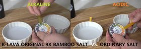 K-LAVA Salt packaging box displayed, signaling original recipe and quality assurance.