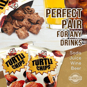 K-Munchies Orion Turtle Chips 3x160g-pack display for pantry or gifting
