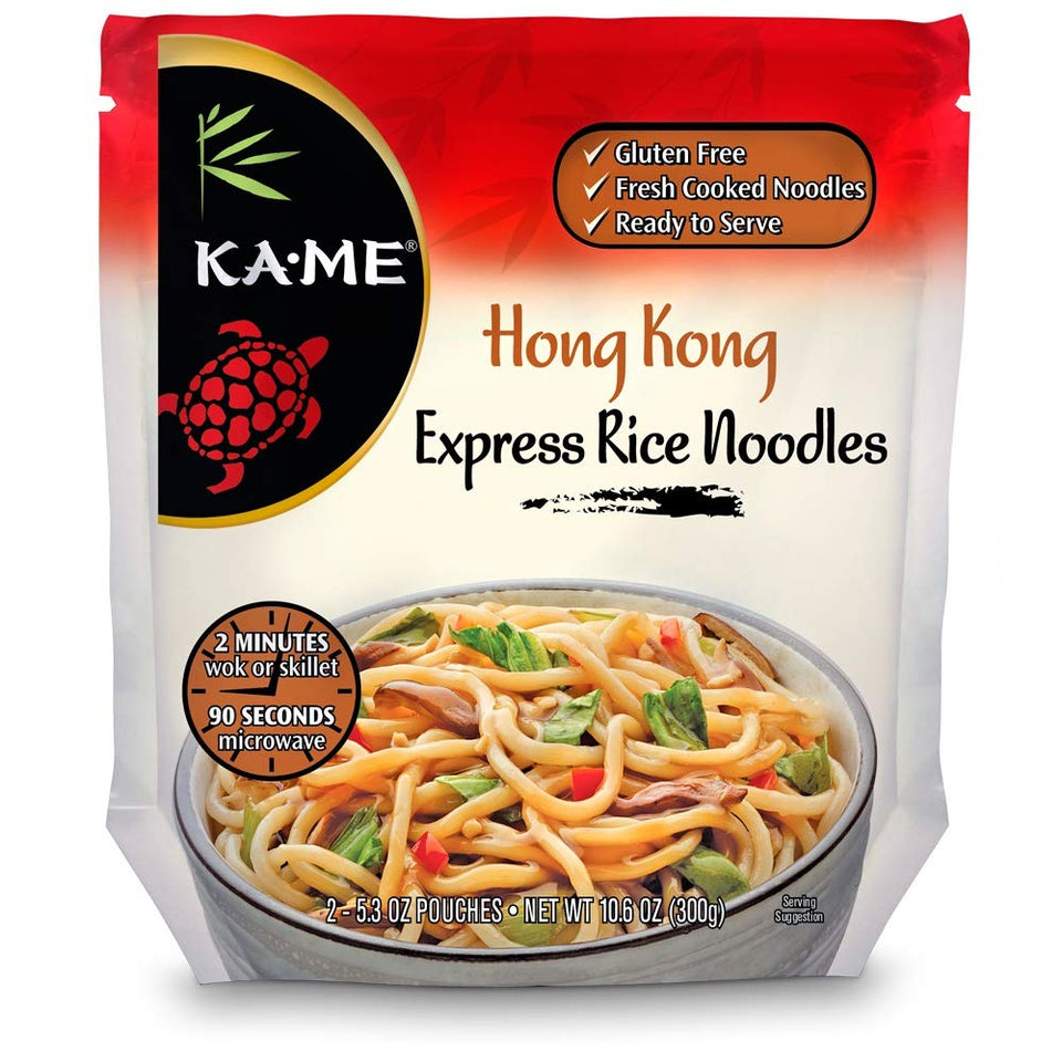 KA-ME gluten-free rice noodles pack of 6 for easy weeknight meals.