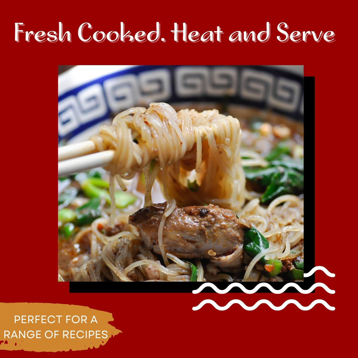 KA-ME Hokkien Stir-Fry Noodles ready-to-eat dish for versatile uses