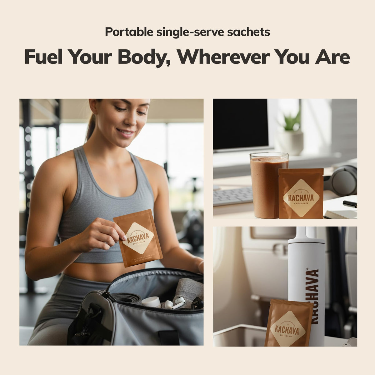 Ka’Chava creamy shake texture showcases indulgent feel without dairy