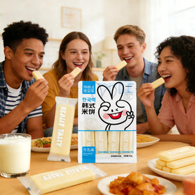 KachiKachi Milk Rice Cracker Baked Not Fried offers light, clean bite