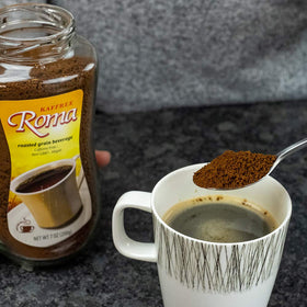 Kaffree Roma nutrition highlights 10 calories per serving