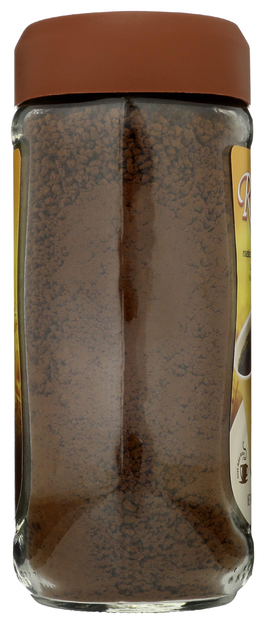 Kaffree Roma Original tannic-acid-free badge suggests gentler digestion option.