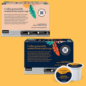 KAHAWA 1893 40-count variety pack box featuring Safari and Serengeti blends.