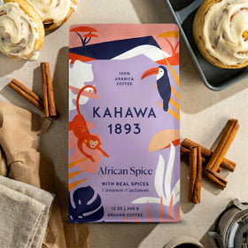KAHAWA 1893 Gift packaging appeals to quality-conscious coffee lovers.