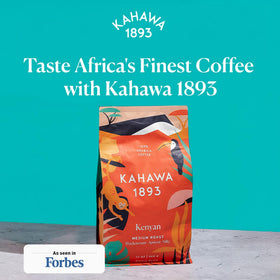 Kahawa 1893 medium roast Arabica beans deliver smooth, aromatic coffee