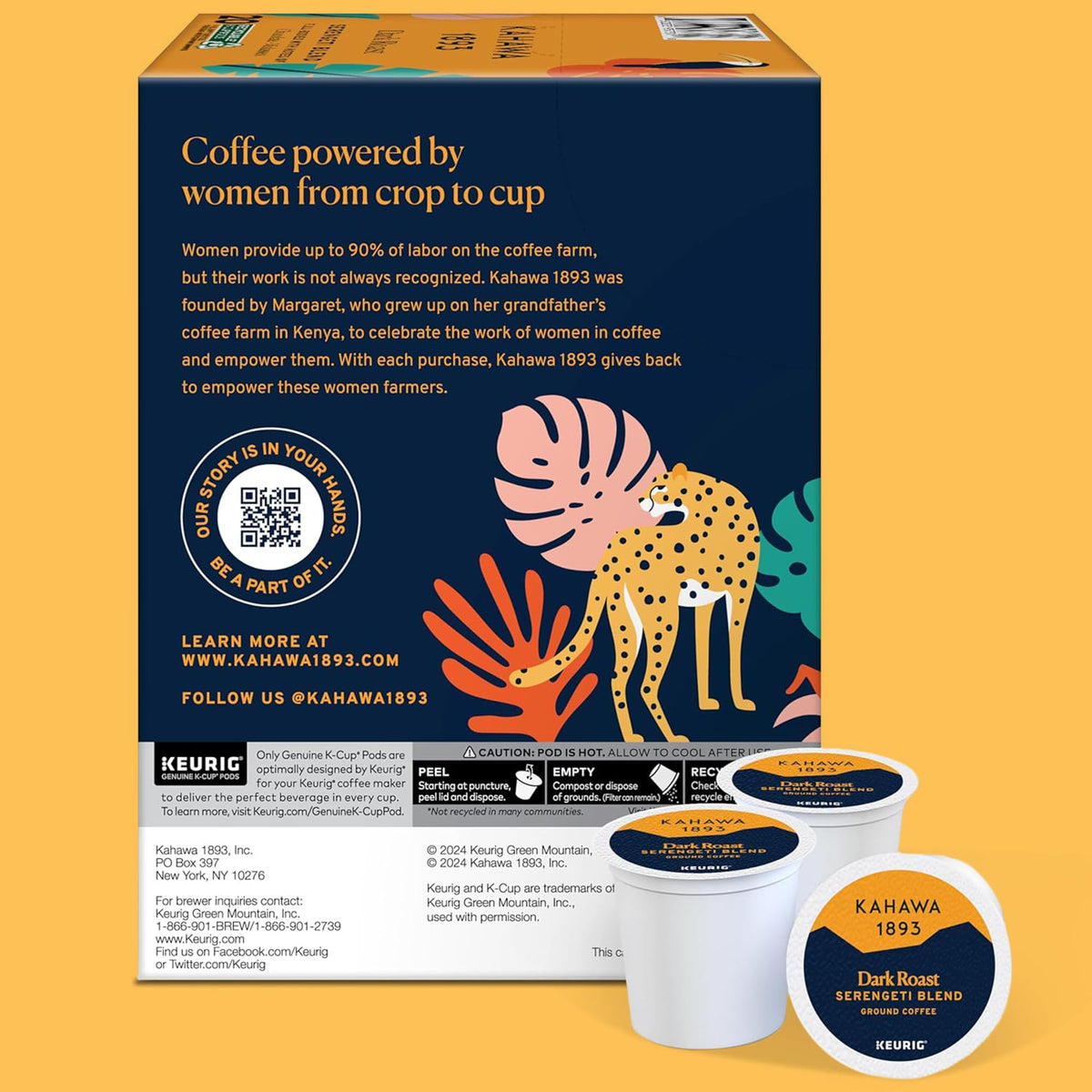 KAHAWA 1893 founder story highlights Kenya’s third-generation coffee heritage.