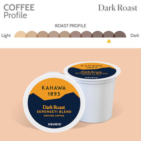 KAHAWA 1893 recyclable pods reduce waste while enjoying robust flavor.