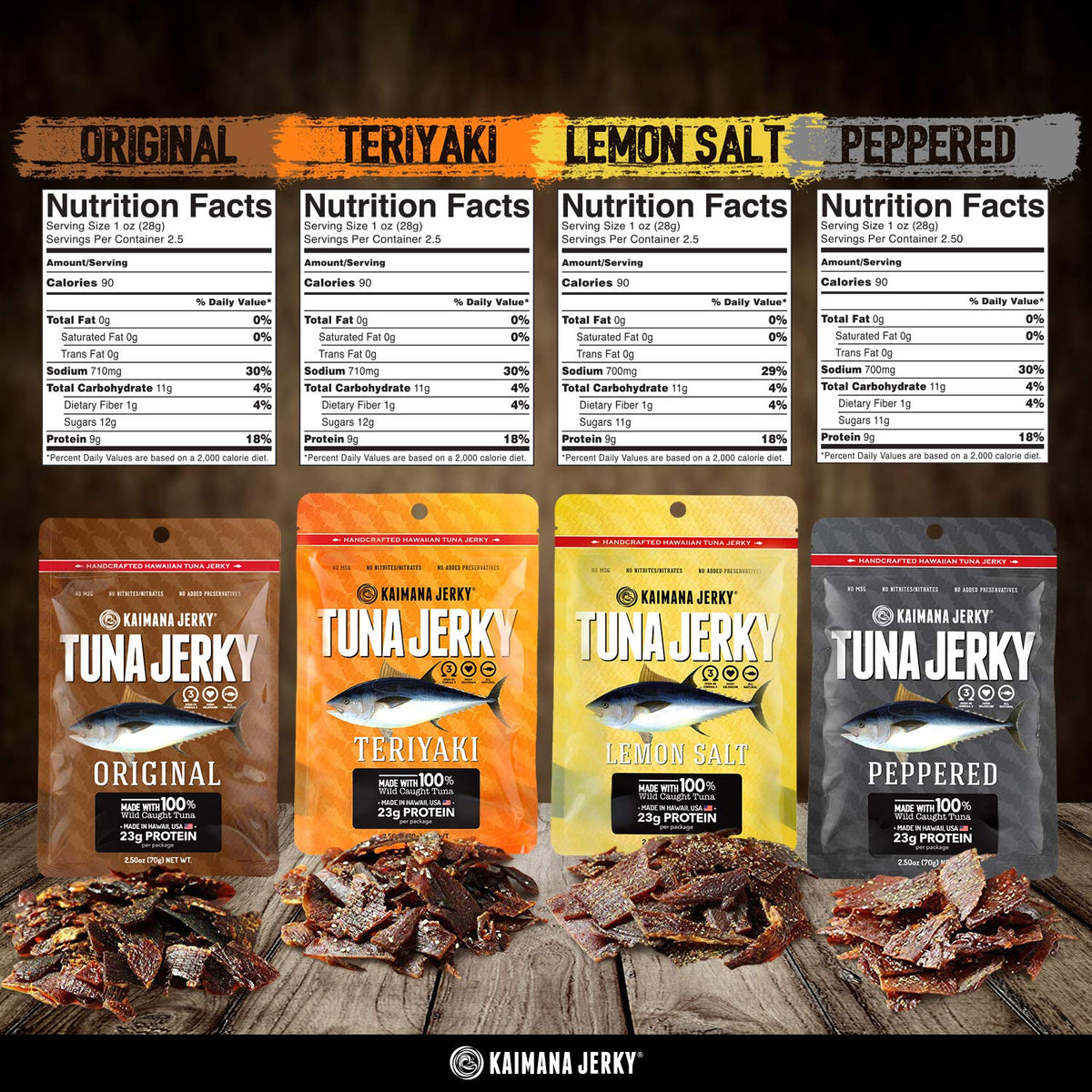 Kaimana Ahi Tuna Jerky artisan craft in Kona with decades of flavor expertise.