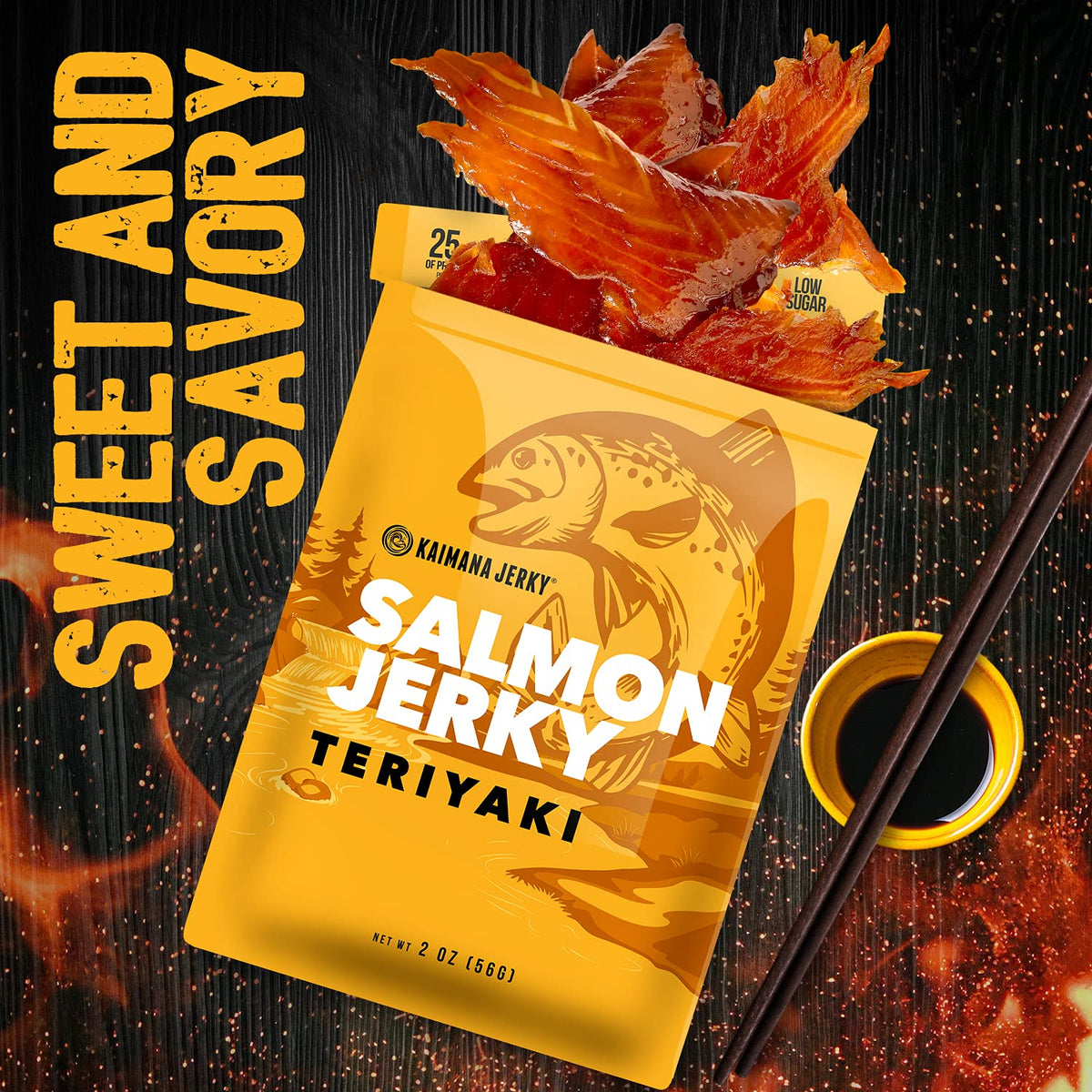 Kaimana Jerky artisan-made salmon jerky reflects craftsmanship and premium quality.