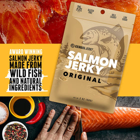 Kaimana Jerky organic ingredients label emphasizing clean components