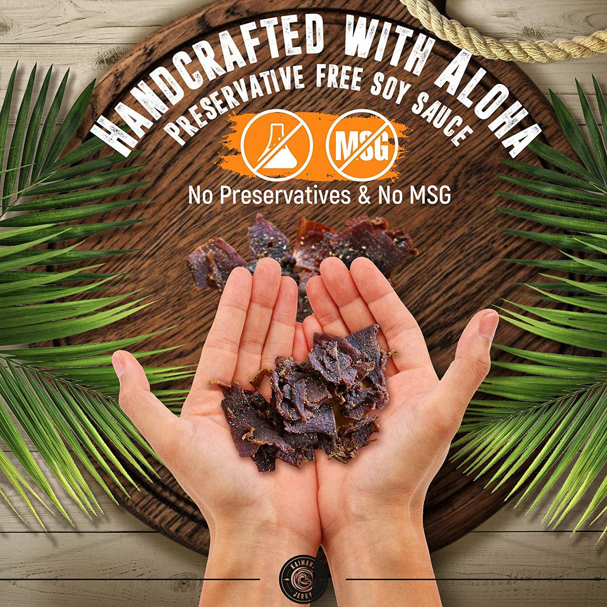 Kaimana Ahi Tuna Jerky offers omega-3 rich protein for sustained energy.