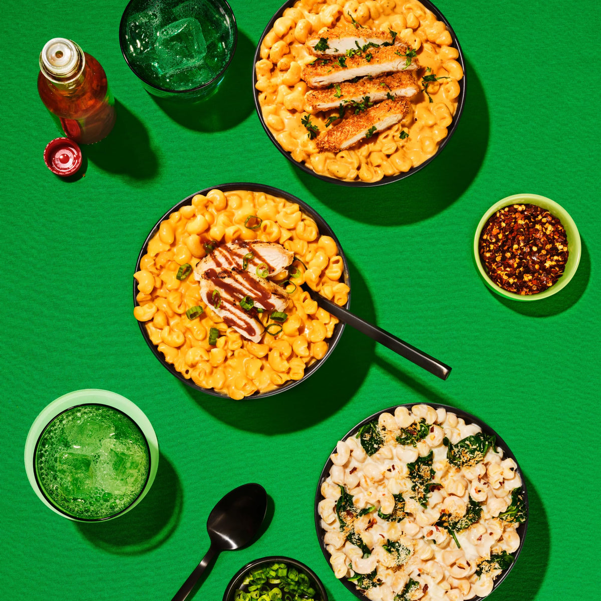 Keto-friendly Kaizen Mac & Cheese label highlighting low carb option