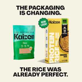 Kaizen Protein Rice Original bowl—high protein, low carb base