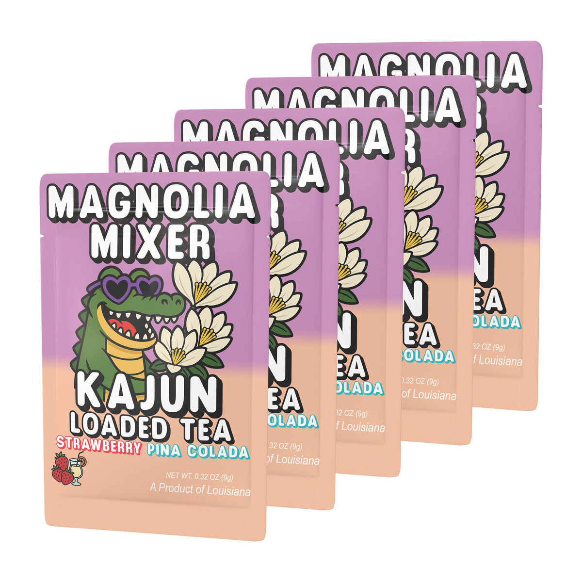 Kajun Loaded Tea Magnolia Mixer sugar-free formula supports keto-friendly sipping.