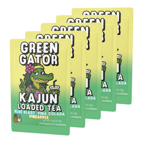Kajun Loaded Tea Pina Colada flavor mug, tropical aroma.
