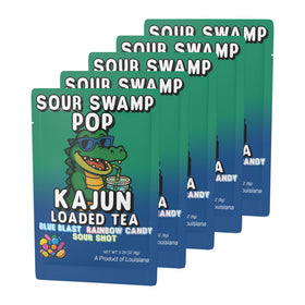 Kajun Loaded Tea Sour Swamp Pop sour shot provides a tangy pick-me-up.