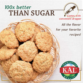 KAL Sure Stevia Drops on a kitchen scene highlighting versatile low-calorie sweetener