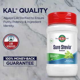 Baking scene with KAL Sure Stevia powder for keto-friendly treats.