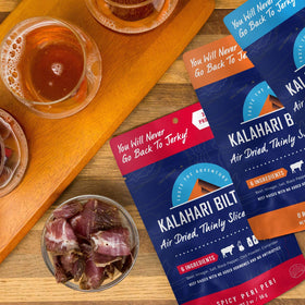 Kalahari Biltong gourmet snack pairings idea for versatile meals.