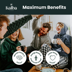 Kalba Ground Arabica beans form a refined, smooth coffee base