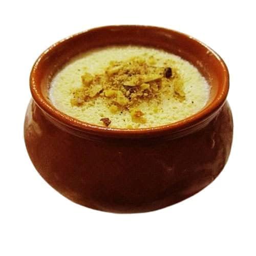 Kamadhenu Junnu Powder dissolves easily in milk for smooth Junnu.