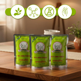 Kamadhenu Junnu Powder 3-pack, perfect gifting and sharing.