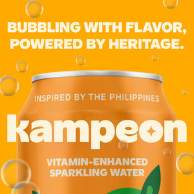 Kampeon lychee can delivers tropical aroma and smooth finish