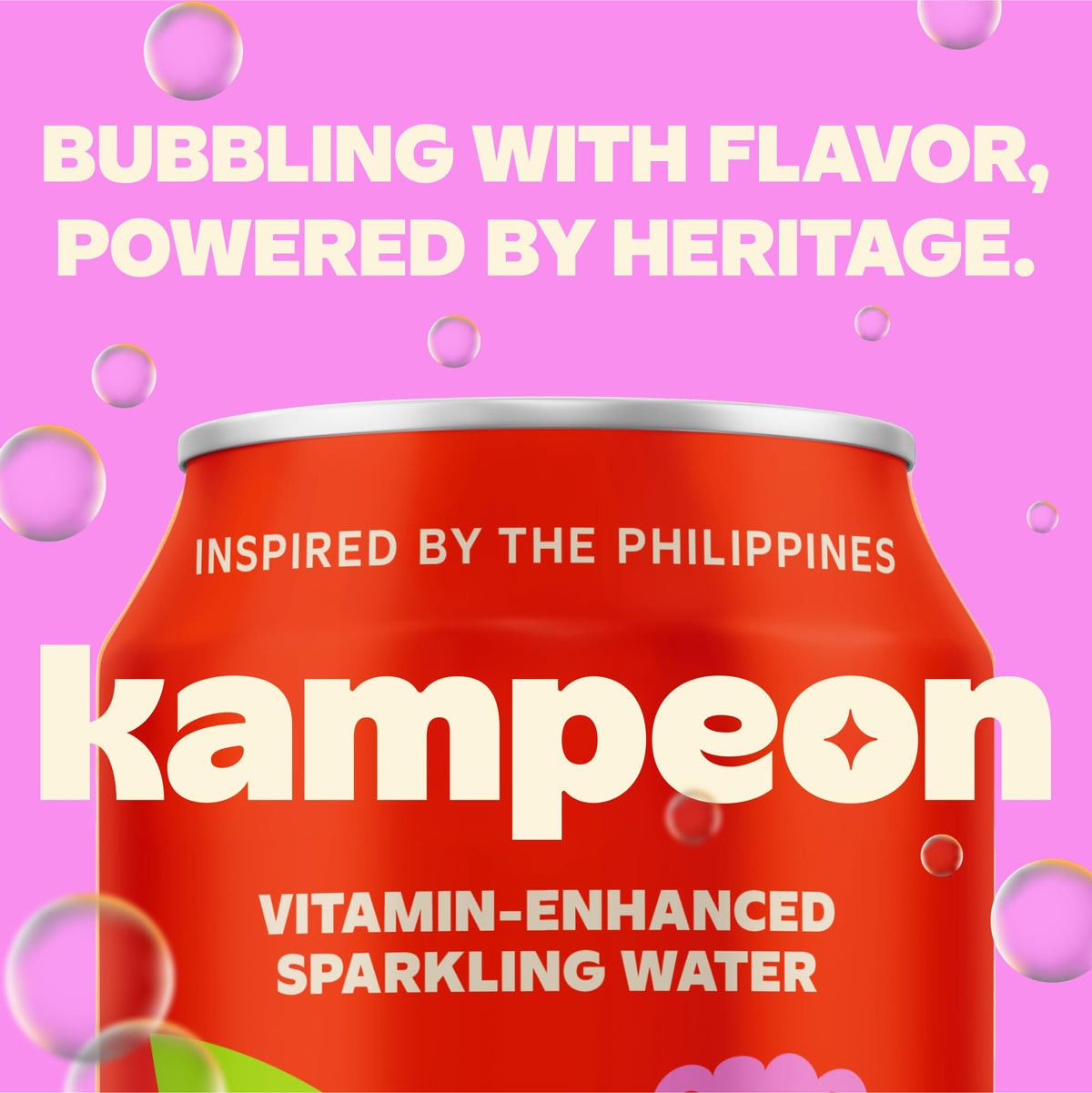 Kampeon Lychee glass with pouring action to illustrate serving vibe