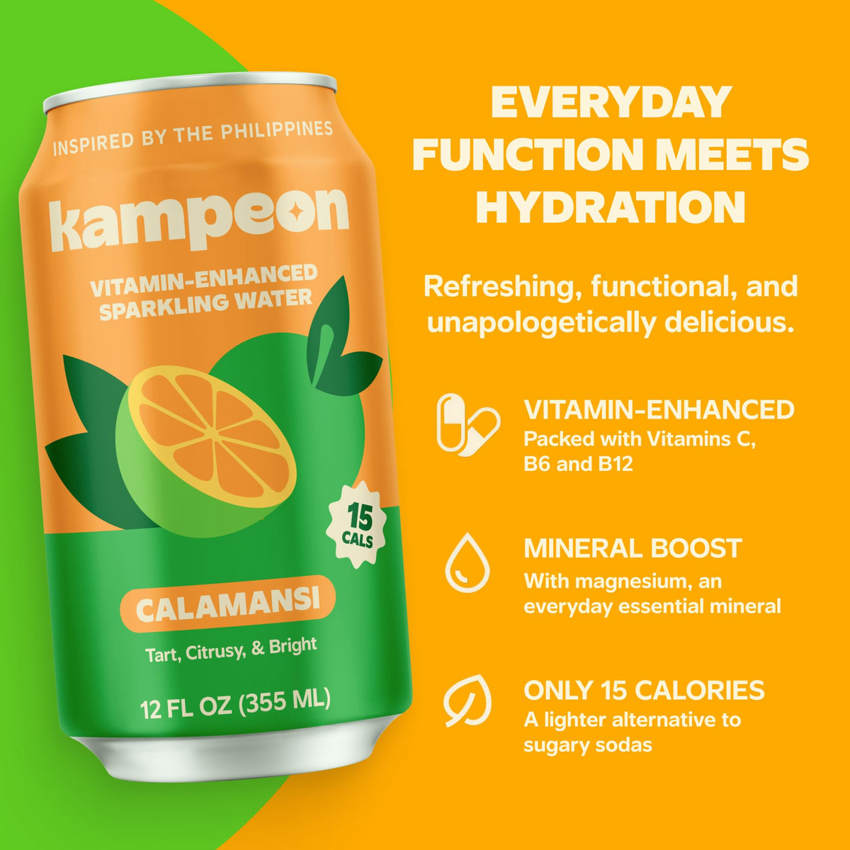 Kampeon melon can offers a fruity, lightly sweet lift