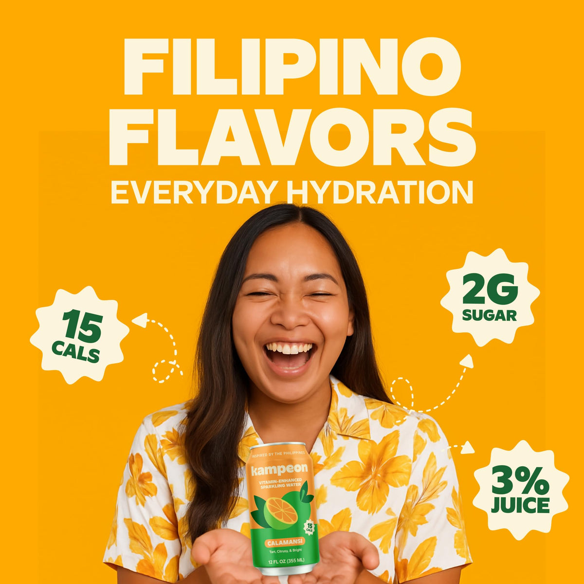 Kampeon variety pack display highlights three flavors in one value-packed set