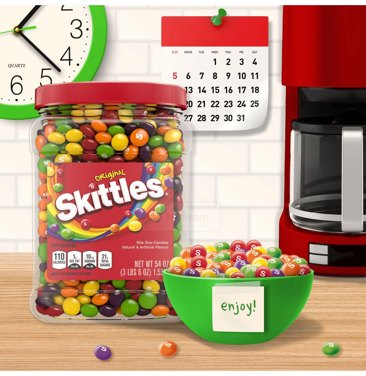 KANDYRIFIK Skittles pack opening — convenient party-ready treat