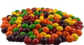 KANDYRIFIK Skittles party snacks — colorful bowls ideal for gatherings