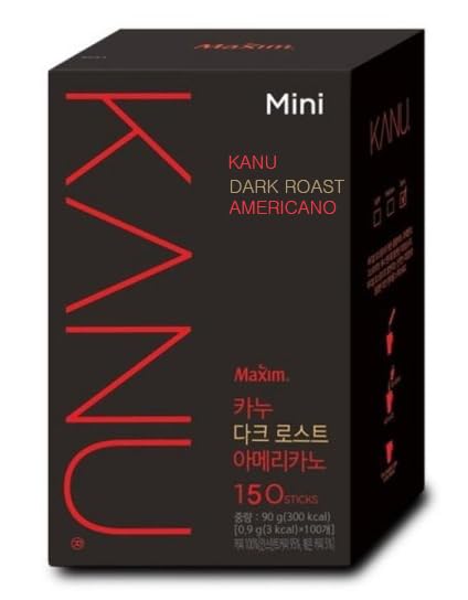 Kanu Mini dark roasted americano coffee stick ready for quick energy at home