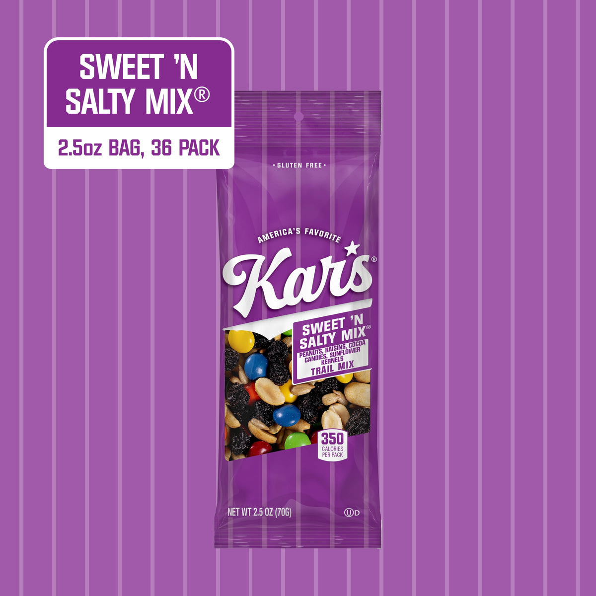Kar’s Nuts Sweet ’N Salty peanuts close-up for a crunchy bite