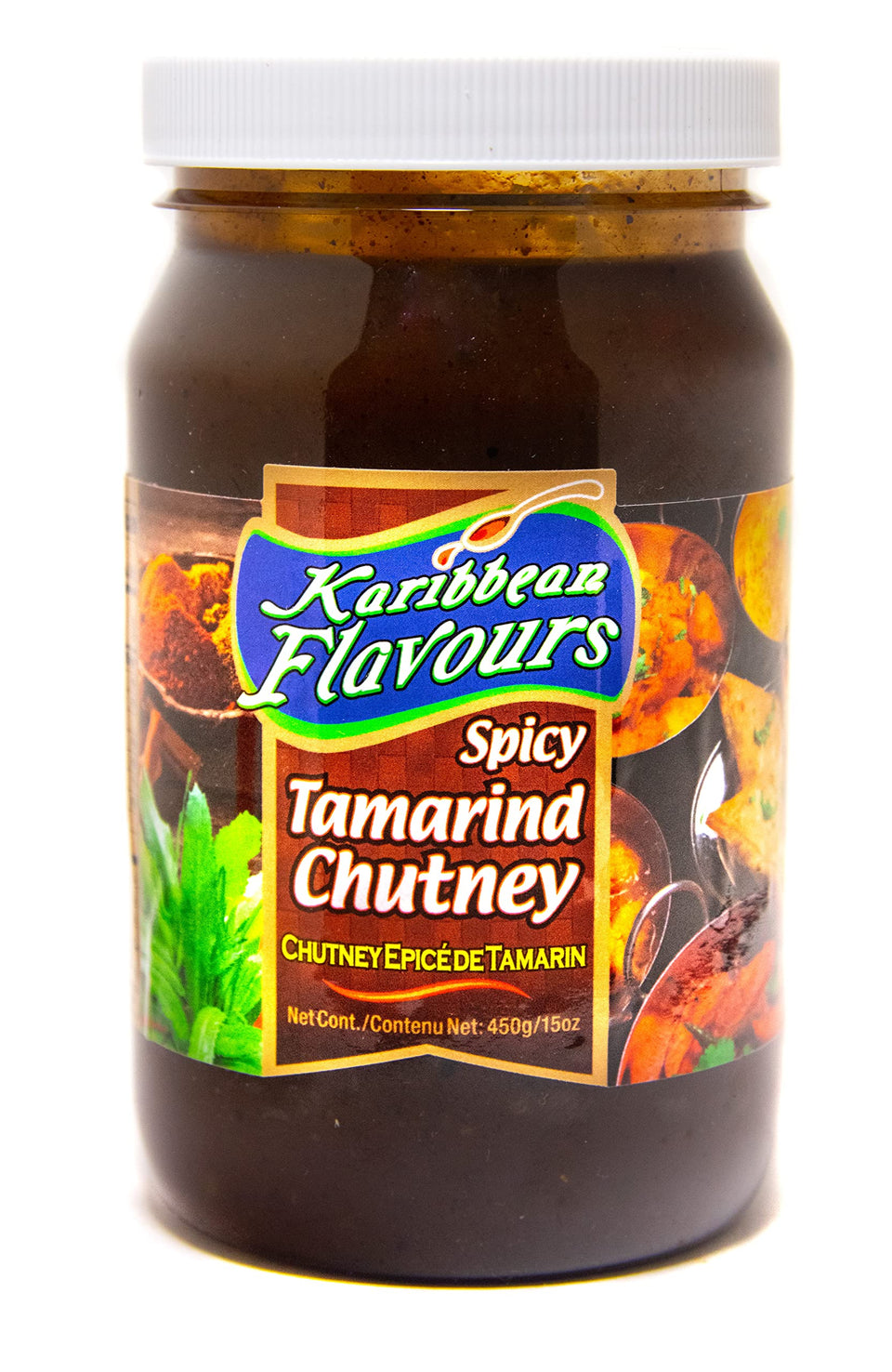KARIBBEAN FLAVOURS premium tamarind chutney bottle for bold dipping and sauce use