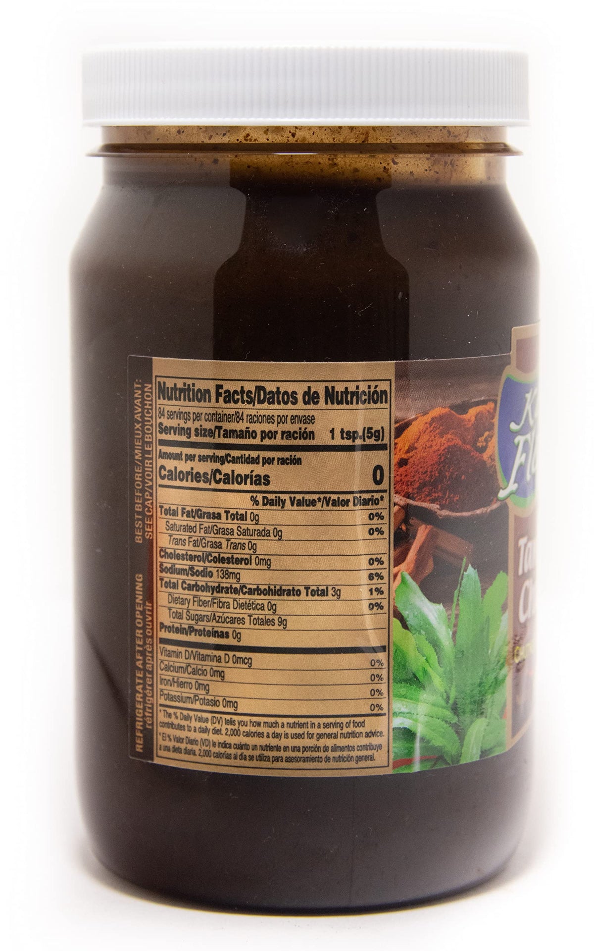 KARIBBEAN FLAVOURS vegan tamarind chutney, plant-based and shelf-stable