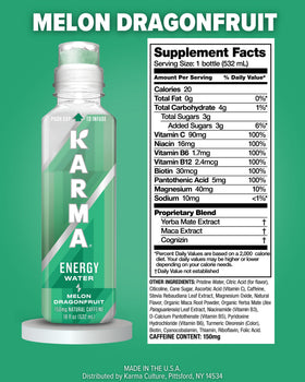Karma Energy Drink illustration of Cognizin nootropics for mental clarity support.